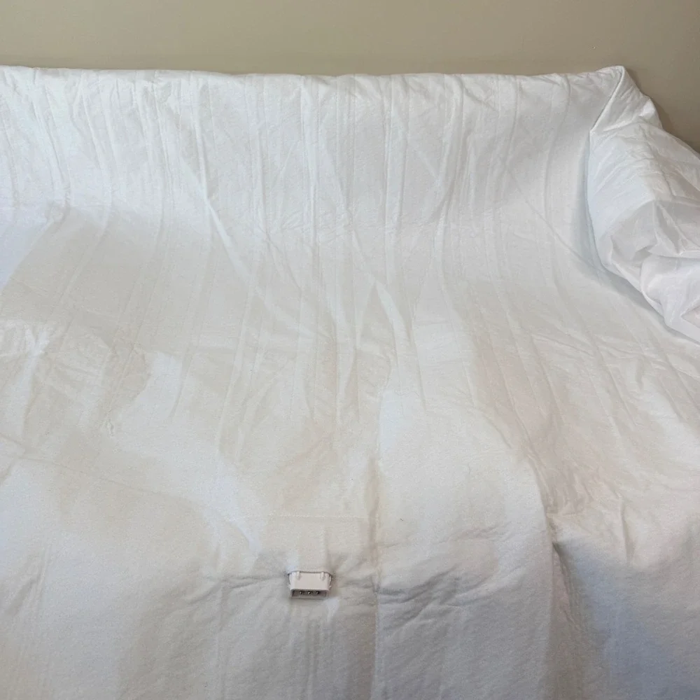 Sunbeam Heated Mattress Pad Full PAC-464S Electric Warming Bedding Auto-Off